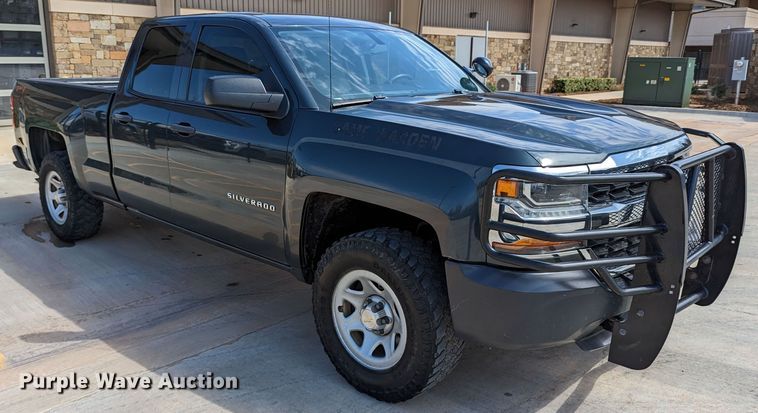 image for item DR6873 2018  Chevrolet Silverado 1500  Double Cab pickup truck