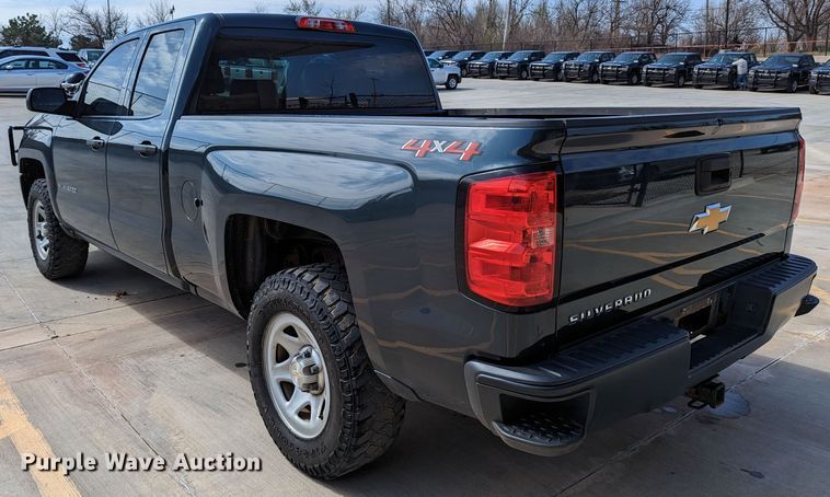 image for item DR6873 2018  Chevrolet Silverado 1500  Double Cab pickup truck