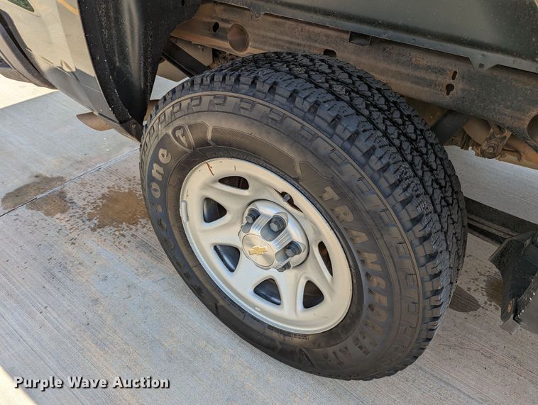 image for item DR6874 2018 Chevrolet Silverado 1500  Double Cab pickup truck