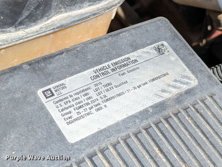 image for item DR6877 2015  Chevrolet Silverado 1500  Double Cab pickup truck