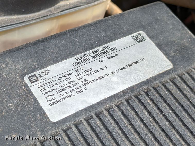 image for item DR6878 2015  Chevrolet Silverado 1500  Double Cab pickup truck