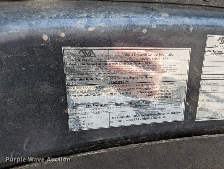 image for item DR6878 2015  Chevrolet Silverado 1500  Double Cab pickup truck