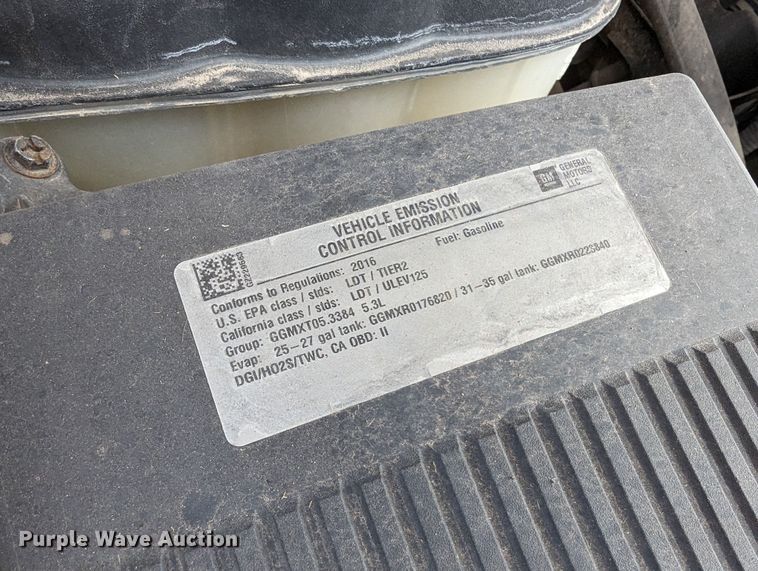 image for item DR6881 2016  Chevrolet Silverado 1500  Double Cab pickup truck