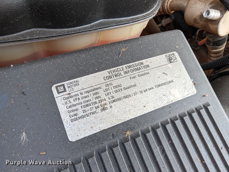 image for item DR6884 2015 Chevrolet Silverado 1500  Double Cab pickup truck