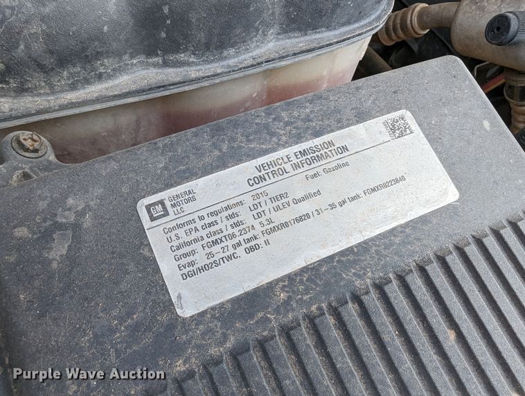 image for item DR6885 2015 Chevrolet Silverado 1500  Double Cab pickup truck