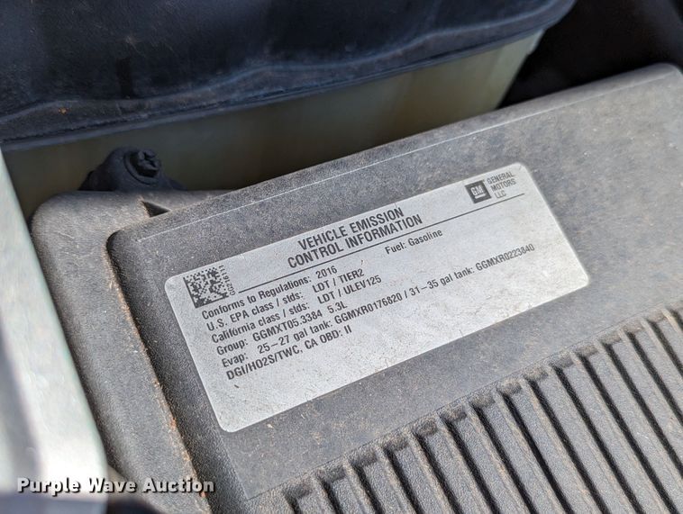 image for item DR6888 2016 Chevrolet Silverado 1500  Crew Cab pickup truck