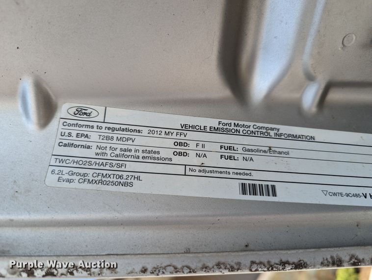 image for item DR6892 2012 Ford F250 Super Duty  pickup truck