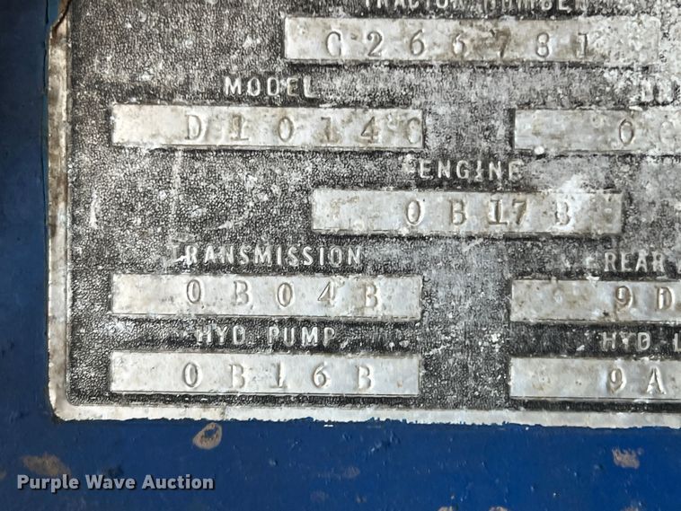 image for item DS2860 1970 Ford 4000  tractor