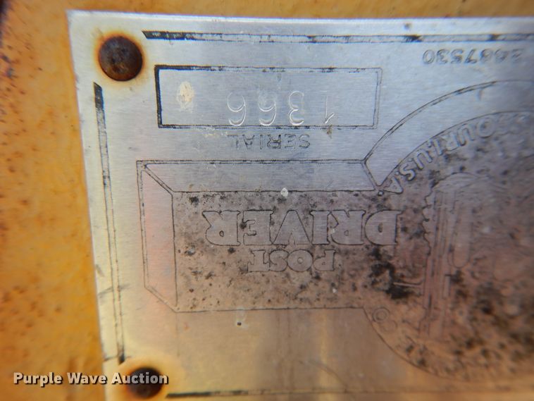 image for item HV9018 Danuser RKDH T-post driver