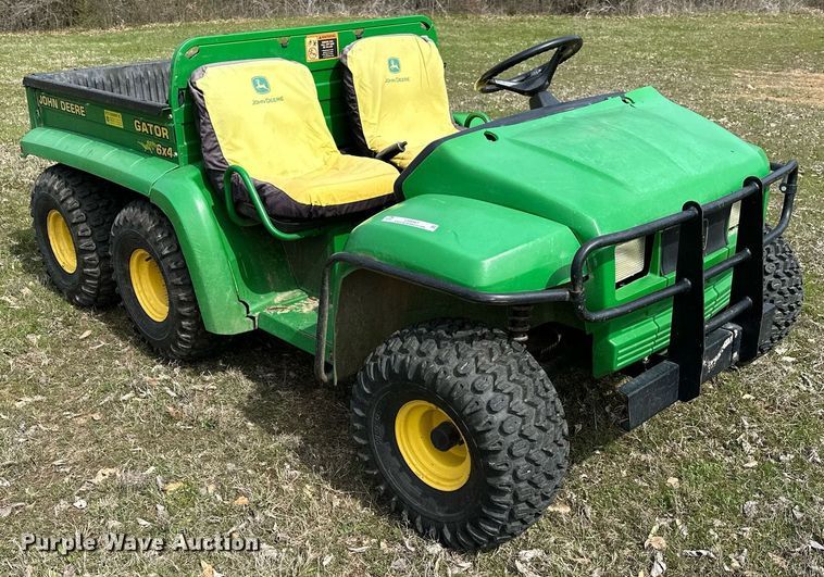 image for item LR9567 2002 John Deere 6X4 Gator  utility vehicle