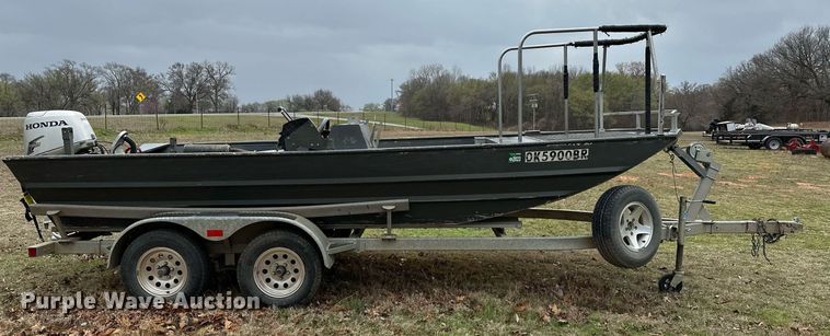 image for item LR9592 2006 Voyager 1885 Jon  boat