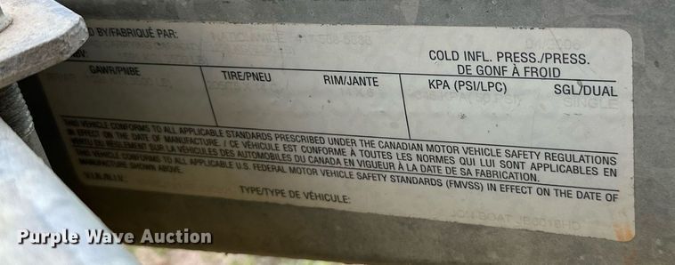 image for item LR9592 2006 Voyager 1885 Jon  boat