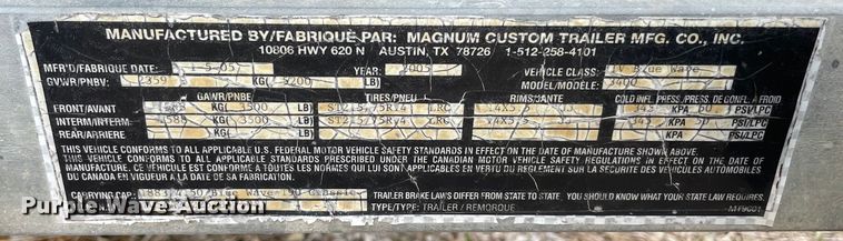 image for item MM9457 2005 Blue Wave  boat