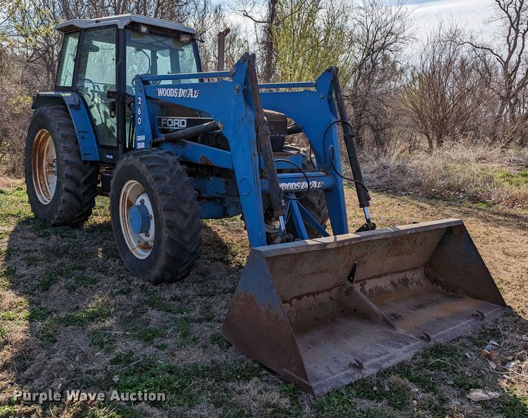 image for item MN9791 1994 Ford 8240  MFWD tractor