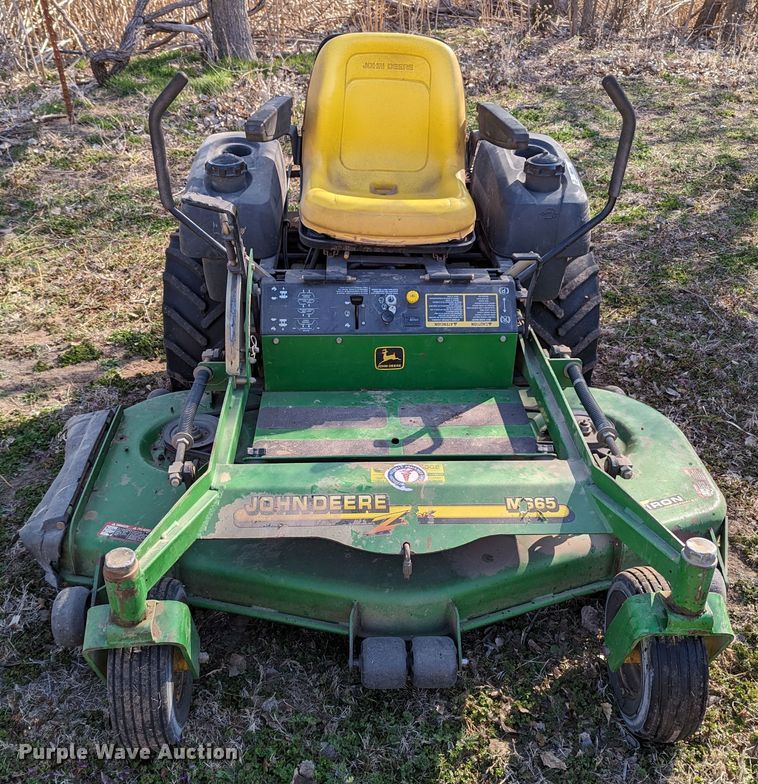 image for item MN9795 John Deere M665  ZTR lawn mower