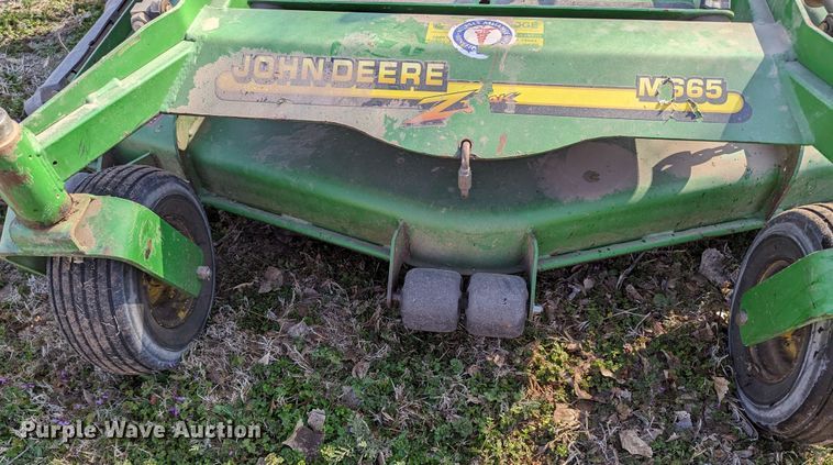 image for item MN9795 John Deere M665  ZTR lawn mower