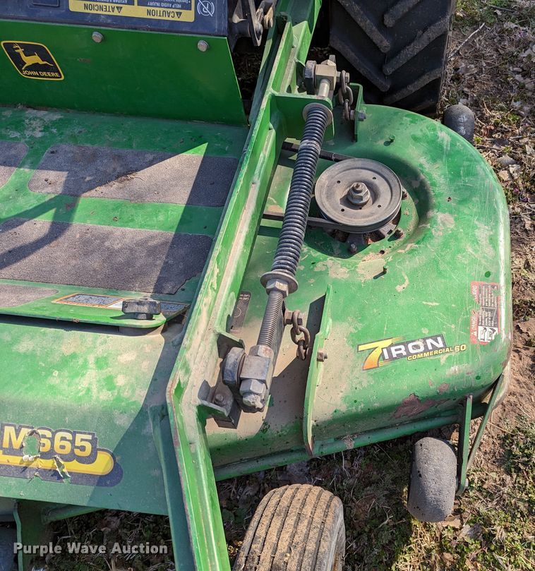 image for item MN9795 John Deere M665  ZTR lawn mower