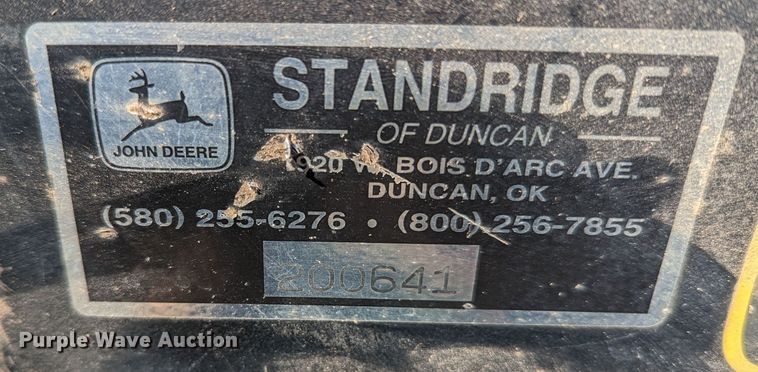 image for item MN9795 John Deere M665  ZTR lawn mower