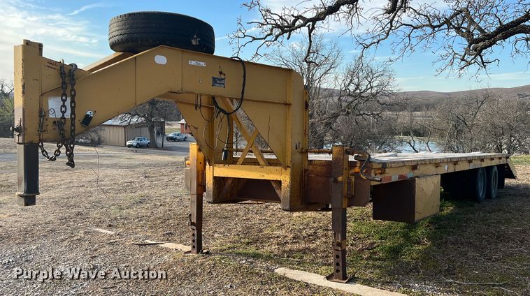 image for item MQ9844 Belshe DT-235  equipment trailer