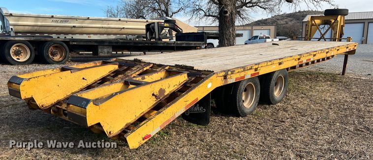 image for item MQ9844 Belshe DT-235  equipment trailer