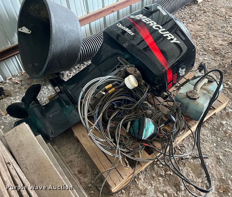 image for item MQ9846 2003 Mercury Optimax 150  outboard engine