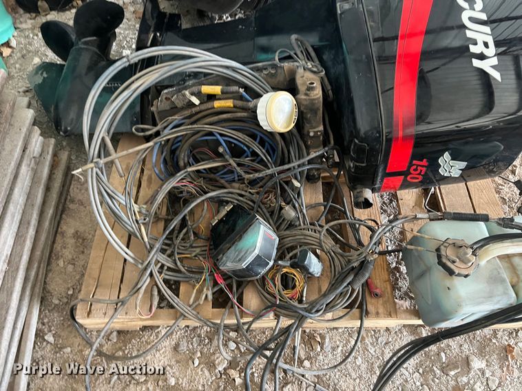 image for item MQ9846 2003 Mercury Optimax 150  outboard engine