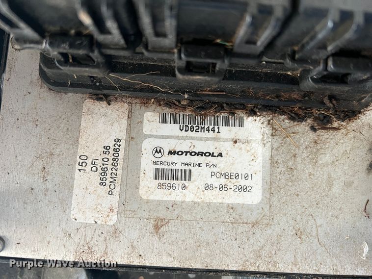 image for item MQ9846 2003 Mercury Optimax 150  outboard engine