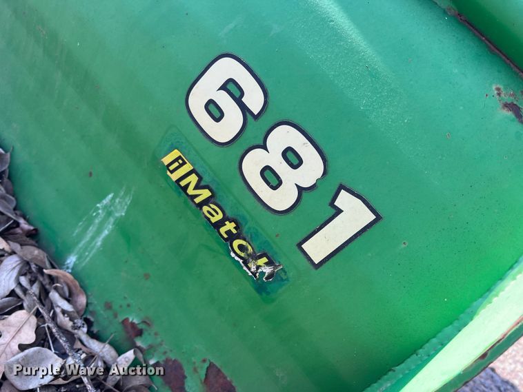 image for item MQ9854 John Deere 681  tiller