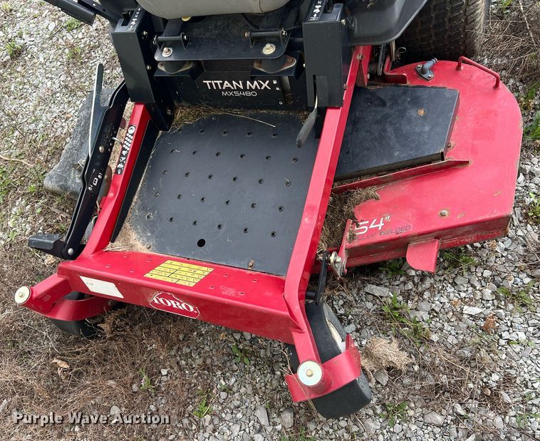 image for item MY9552 Toro Titan MX5480  ZTR lawn mower