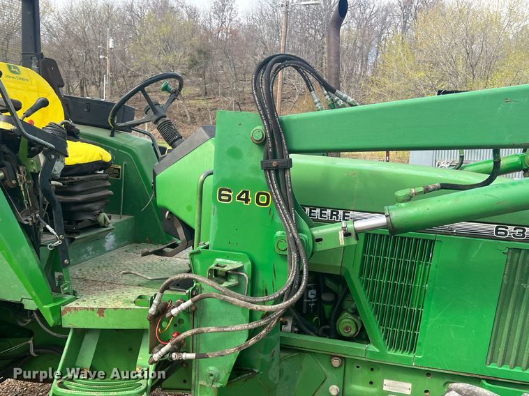 image for item MY9587 1994 John Deere 6300  MFWD tractor