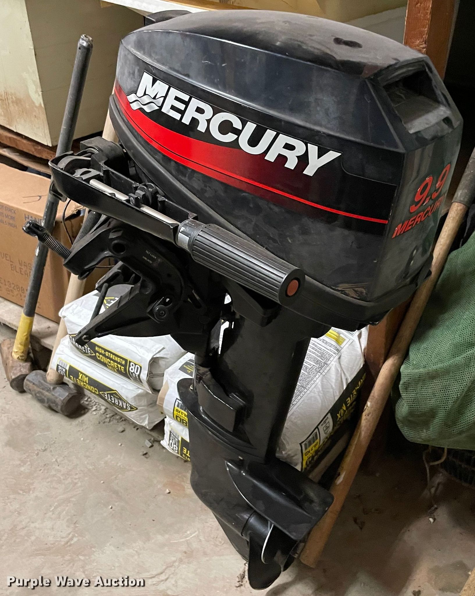 2004 Mercury outboard engine in Norman, OK Item HS9511 sold Purple Wave
