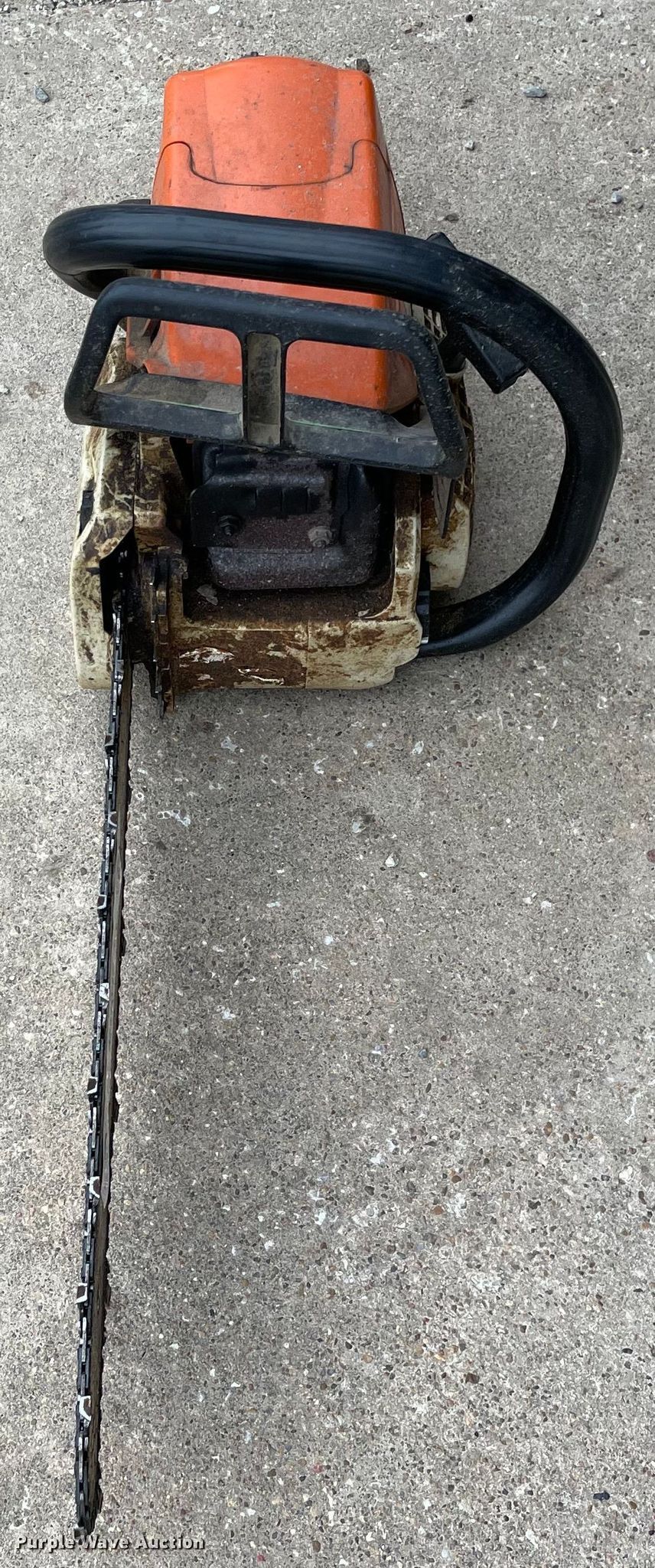 Stihl MS210C chainsaw in Caddo, OK Item MM9421 sold Purple Wave