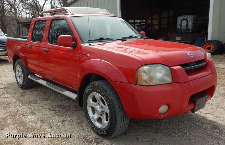 image for item DK1763 2004 Nissan Frontier  Crew Cab pickup truck