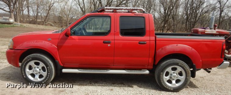image for item DK1763 2004 Nissan Frontier  Crew Cab pickup truck