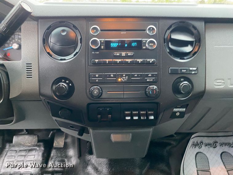 image for item DL7107 2012 Ford F550 Super Duty  SuperCab flatbed truck