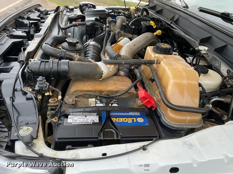 image for item DL7107 2012 Ford F550 Super Duty  SuperCab flatbed truck