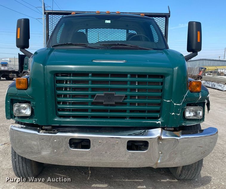 image for item DL7132 2007  Chevrolet C7500  dump flatbed truck