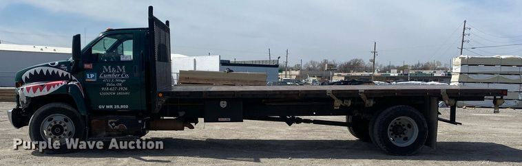 image for item DL7132 2007  Chevrolet C7500  dump flatbed truck