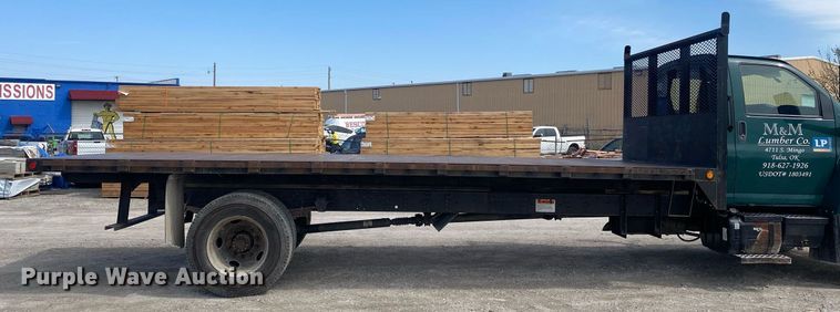 image for item DL7132 2007  Chevrolet C7500  dump flatbed truck