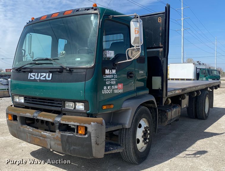 image for item DL7133 2005 Isuzu FTR  dump flatbed truck