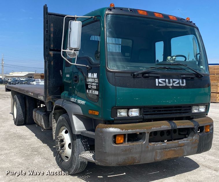 image for item DL7133 2005 Isuzu FTR  dump flatbed truck