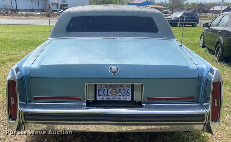 image for item DM4215 1987 Cadillac Brougham  limousine