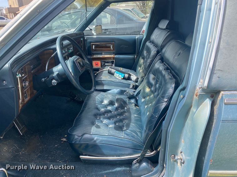 image for item DM4215 1987 Cadillac Brougham  limousine