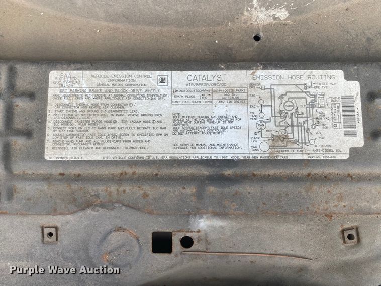 image for item DM4215 1987 Cadillac Brougham  limousine