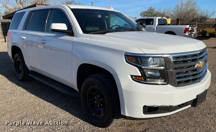 image for item DN4584 2020  Chevrolet Tahoe  Police SUV