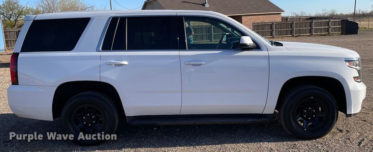 image for item DN4584 2020  Chevrolet Tahoe  Police SUV