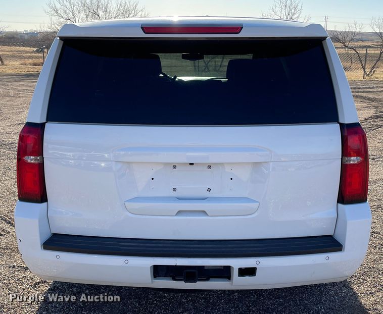 image for item DN4584 2020  Chevrolet Tahoe  Police SUV