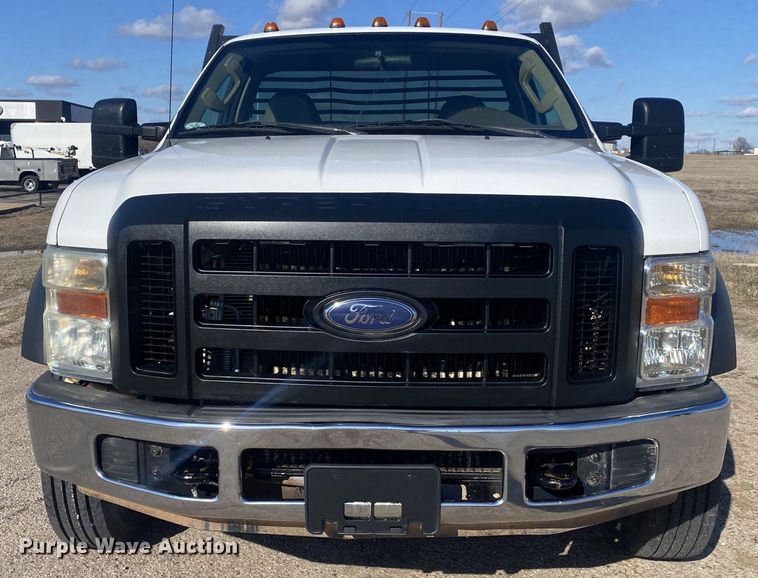 image for item DN8157 2008 Ford F550 Super Duty XL  dump flatbed truck