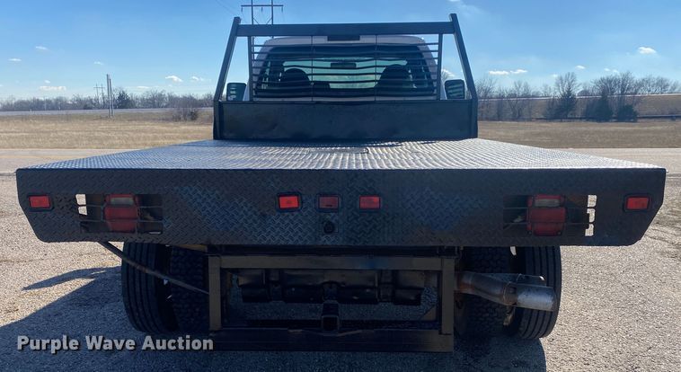 image for item DN8157 2008 Ford F550 Super Duty XL  dump flatbed truck