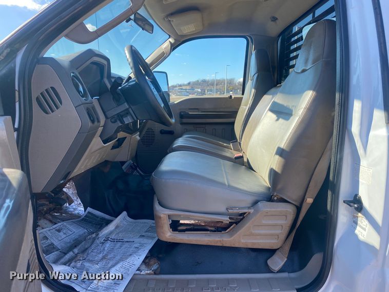 image for item DN8157 2008 Ford F550 Super Duty XL  dump flatbed truck